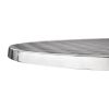 Bolero Round Flip Top Table Stainless Steel 600mm