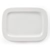Olympia Whiteware Rounded Rectangular Plates 230mm (Pack of 12)