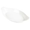 Olympia Whiteware Oval Eared Dishes 289mm (Pack of 6)