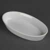 Olympia Whiteware Oval Sole Dishes 195x 110mm (Pack of 6)