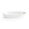 Olympia Whiteware Oval Sole Dishes 195x 110mm (Pack of 6)
