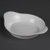 Olympia Whiteware Round Eared Dishes 220mm (Pack of 6)