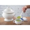 Olympia Whiteware Soup Tureen and Ladle 2.5Ltr 88oz
