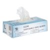 Powder-Free Latex Gloves Clear (Pack of 100)