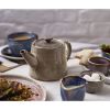Terra Porcelain Grey Teapot 50cl/17.6oz - Pack of 6