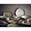 Terra Porcelain Grey Rectangular Plate 24 x 16.5cm - Pack of 12