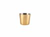 GenWare Gold Plated Serving Cup 8.5 x 8.5cm - Pack of 12
