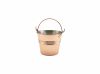 Copper Plated Serving Bucket 10cm Dia - Pack of 12