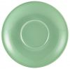 Genware Porcelain Green Saucer 12cm/4.75