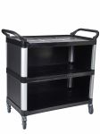 GenWare Large 3 Tier PP Panelled Trolley