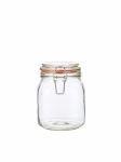Genware Glass Terrine Jar 1L - Pack of 6