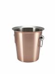 GenWare Copper Plated Wine Bucket With Ring Handles