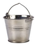 Stainless Steel Serving Bucket 7cm Dia 4oz - Pack of 12