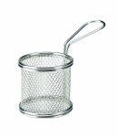 Serving Fry Basket Round 8X7.5cm - Pack of 6
