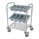 Cutlery & Tray Stacking Trolleys