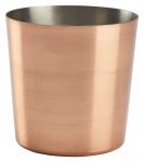 Copper Plated Serving Cup 8.5 x 8.5cm - Pack of 12