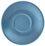 Genware Porcelain Blue Saucer 13.5cm/5.25