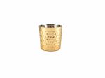 GenWare Gold Plated Hammered Serving Cup 8.5 x 8.5cm - Pack of 12