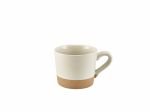 GenWare Kava White Stoneware Coffee Cup 28.5cl/10oz - Pack of 6