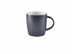 GenWare Porcelain Matt Blue Cosy Mug 35cl/12.3oz - Pack of 6