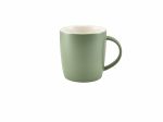 GenWare Porcelain Matt Sage Cosy Mug 35cl/12.3oz - Pack of 6