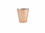 Hammered Copper Plated Conical Serving Cup 9 x 10cm - Pack of 12