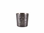 GenWare Black Floral Stainless Steel Serving Cup 8.5 x 8.5cm - Pack of 12