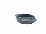 Forge Graphite Stoneware Round Dish 14.5 x 13 x 3cm - Pack of 6