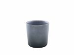 Forge Graphite Stoneware Chip Cup 8.5 x 8.5cm - Pack of 6
