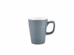 Genware Porcelain Grey Latte Mug 34cl/12oz - Pack of 6
