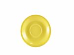 Genware Porcelain Yellow Saucer 13.5cm - Pack of 6