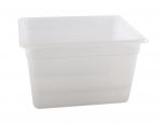 1/2 -Polypropylene GN Pan 200mm Clear - Pack of 6