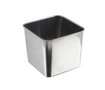 Stainless Steel Square Tub 8 x 8 x 6cm - Pack of 12