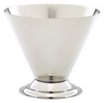 Stainless Steel Conical Sundae Cup - Pack of 12