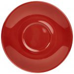 Genware Porcelain Red Saucer 12cm/4.75