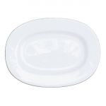 Churchill Alchemy Rimmed Oval Dishes 330mm (Pack of 6)