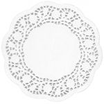 Olympia Round Paper Doilies 100mm (Pack of 250)