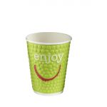 Huhtamaki Enjoy Double Wall Disposable Hot Cups 225ml / 8oz (Pack of 875)