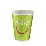 Huhtamaki Enjoy Double Wall Disposable Hot Cups 340ml / 12oz (Pack of 680)