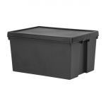 Wham Bam Recycled Storage Box & Lid Black