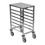 Matfer Bourgeat 7 Level Gastronorm Racking Trolley 1/1GN