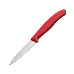 Victorinox Paring Knife Pointed Tip 8cm Red