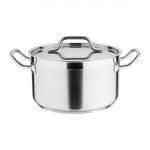 Nisbets Essentials Stainless Steel Stew Pot 5.6Ltr