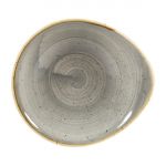 Churchill Stonecast Round Dishes Peppercorn Grey 160mm (Pack of 12)