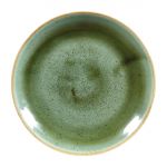 Churchill Stonecast Round Coupe Plates Samphire Green 165mm (Pack of 12)