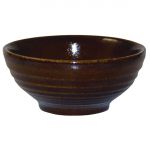 Churchill Bit on the Side Brown Ripple Snack Bowls 102mm (Pack of 12)