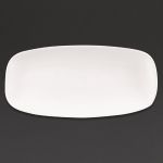 Churchill X Squared Oblong Plates White 127 x 269mm (Pack of 12)