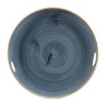 Churchill Stonecast Coupe Plates Blueberry 217mm (Pack of 12)