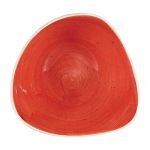 Churchill Stonecast Triangular Bowls Berry Red 153mm (Pack of 12)