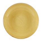 Churchill Stonecast Coupe Bowls Mustard Seed Yellow 310mm (Pack of 6)